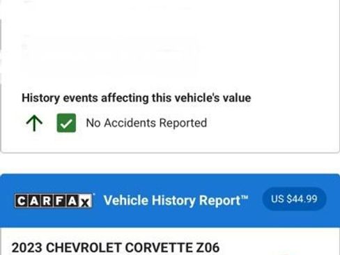 Used 2023 Chevrolet Corvette Z06 image 9