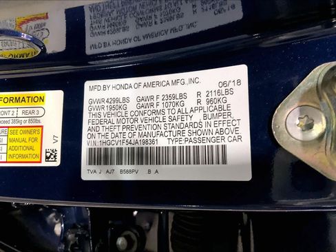 Used 2018 Honda Accord EX-L image 37