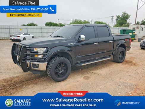 Used 2016 Ford F150 Lariat AWD/4WD image 1