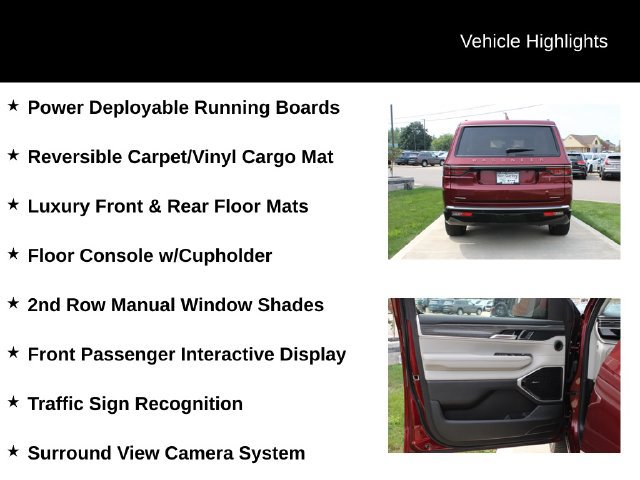 Used 2022 Jeep Wagoneer Series III w/ Premium Group I AWD/4WD image 8