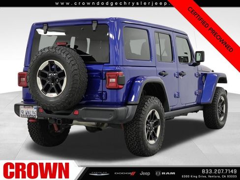 Certified 2019 Jeep Wrangler Unlimited Rubicon image 7