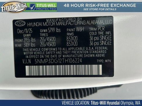New 2026 Hyundai Santa Fe Limited AWD/4WD image 31