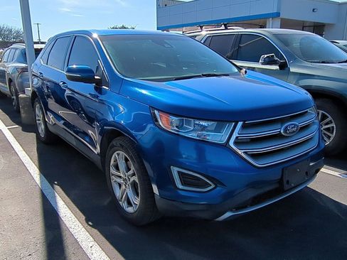 Used 2018 Ford Edge Titanium w/ Ford Safe & Smart Package image 2