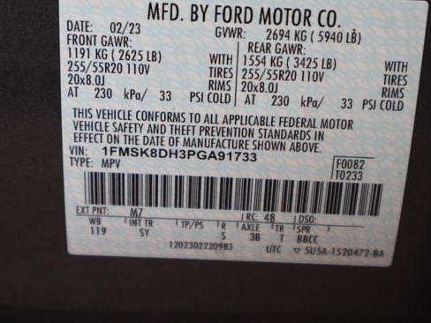 Certified 2023 Ford Explorer XLT w/ Equipment Group 202A AWD/4WD image 44