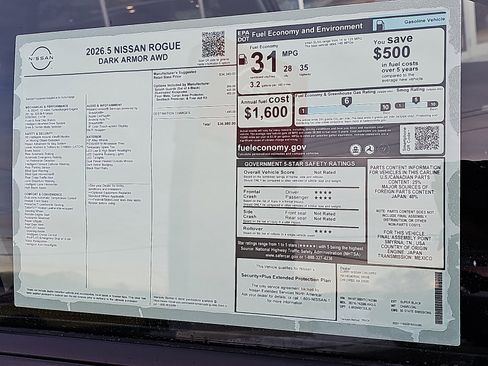 New 2026 Nissan Rogue SV image 20