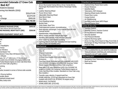 Used 2017 Chevrolet Colorado LT w/ LT Convenience Package image 34