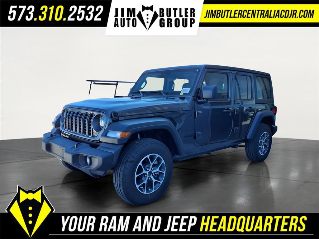 New 2025 Jeep Wrangler Unlimited Sport AWD/4WD 360° Tour
