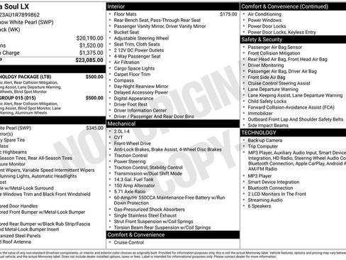 Used 2024 Kia Soul LX w/ Option Group 015 FWD image 17