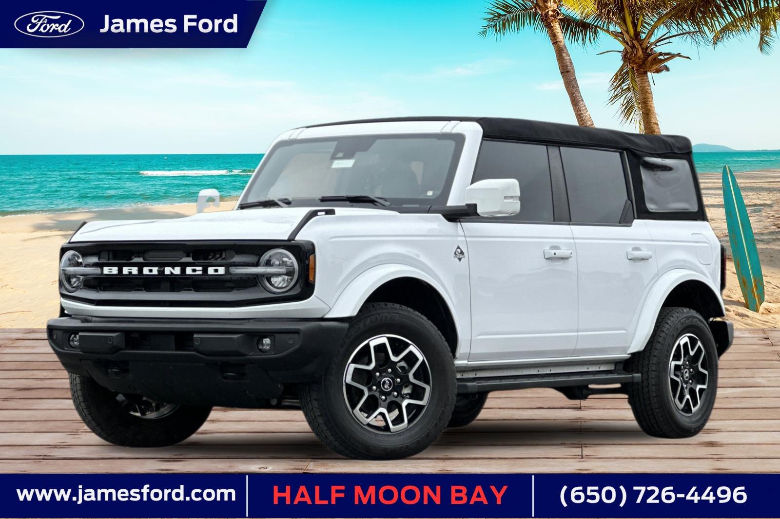 Used 2024 Ford Bronco Outer Banks AWD/4WD image 1