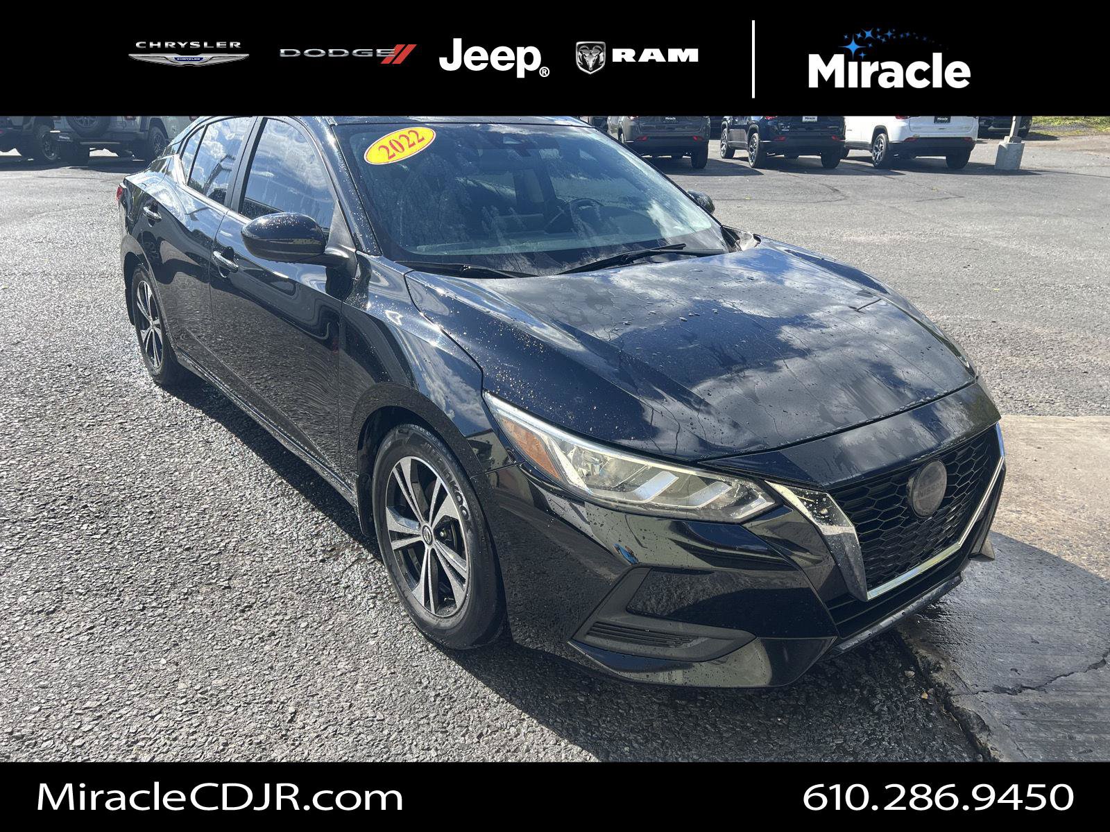 Used 2022 Nissan Sentra SV w/ All-Weather Package FWD image 1
