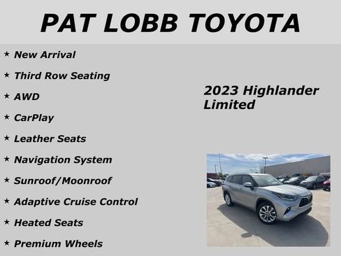 Used 2023 Toyota Highlander Limited image 21