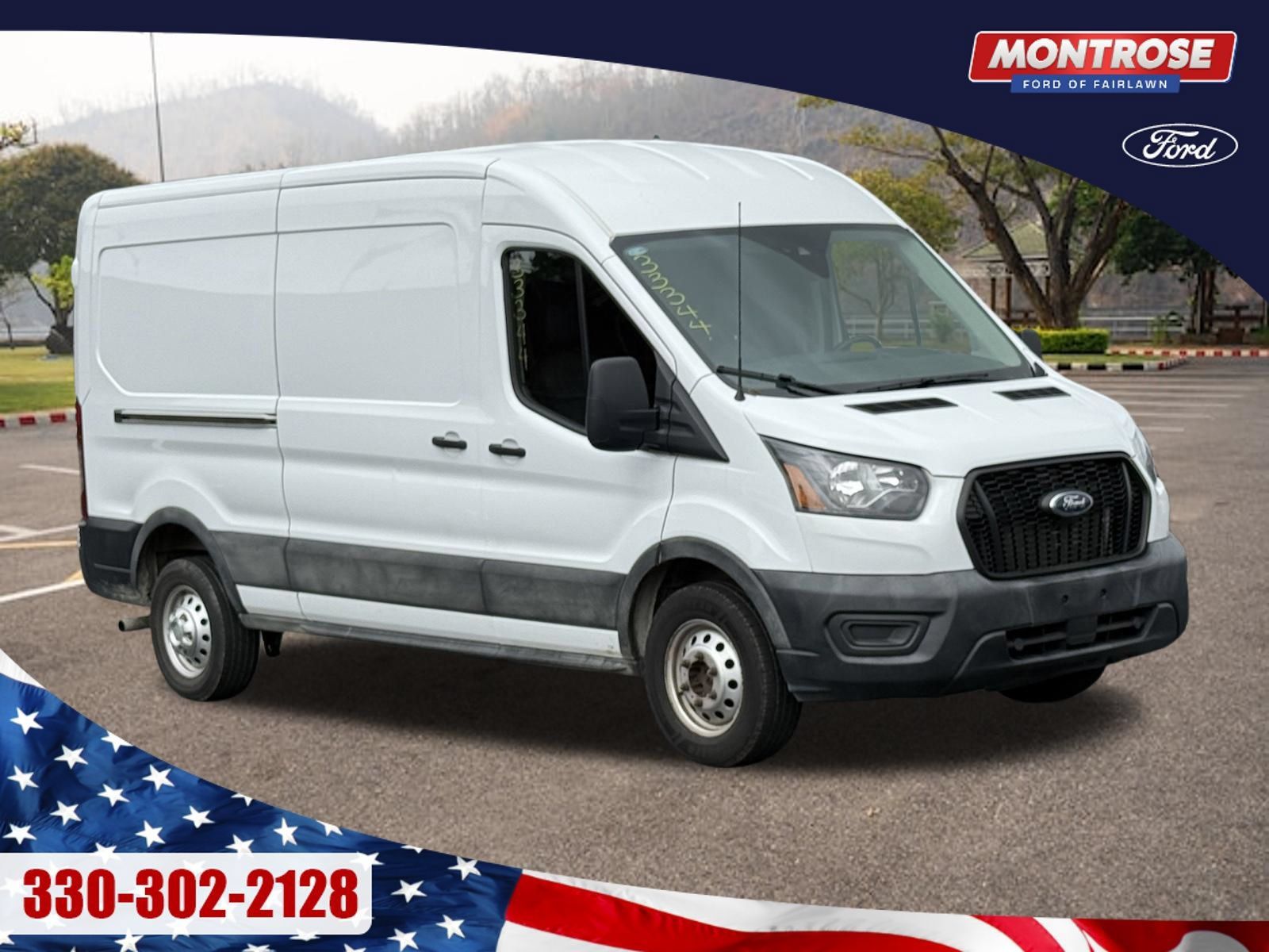 Used 2023 Ford Transit 250 Medium Roof AWD w/ Load Area Protection Package image 1