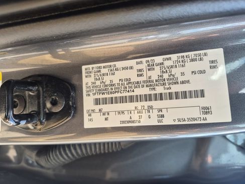 Used 2023 Ford F150 XLT AWD/4WD image 24