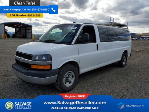 Used 2015 Chevrolet Express 3500 LT w/ LT Preferred Equipment Group RWD image 1