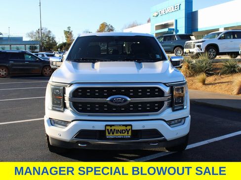 Used 2022 Ford F150 Platinum w/ Equipment Group 701A High AWD/4WD image 3