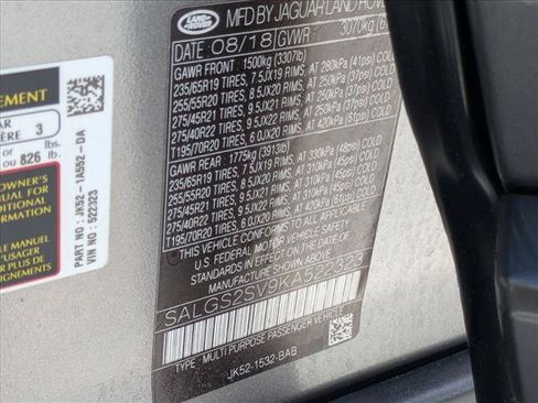 Used 2019 Land Rover Range Rover HSE AWD/4WD image 28