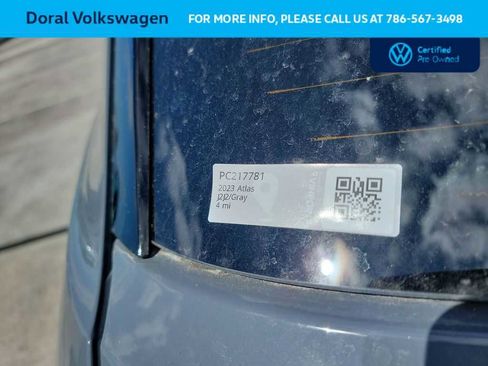 Certified 2023 Volkswagen Atlas Cross Sport SE w/ Black Wheel Package FWD image 32