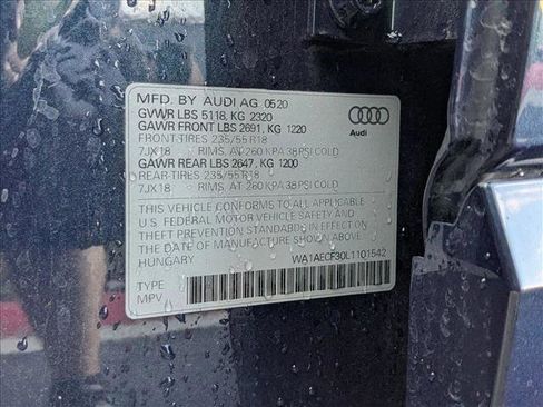 Used 2020 Audi Q3 2.0T Premium w/ Convenience Package image 25