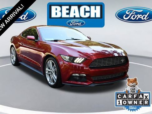 Used 2017 Ford Mustang Premium w/ Pony Package RWD image 1
