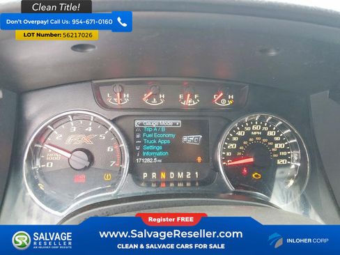 Used 2014 Ford F150 FX4 w/ Equipment Group 402A Luxury AWD/4WD image 12