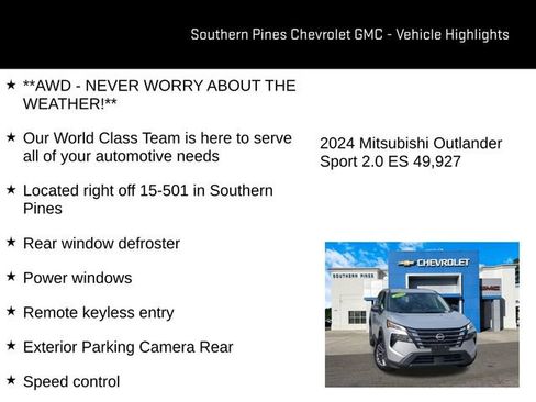 Used 2024 Mitsubishi Outlander Sport ES image 6