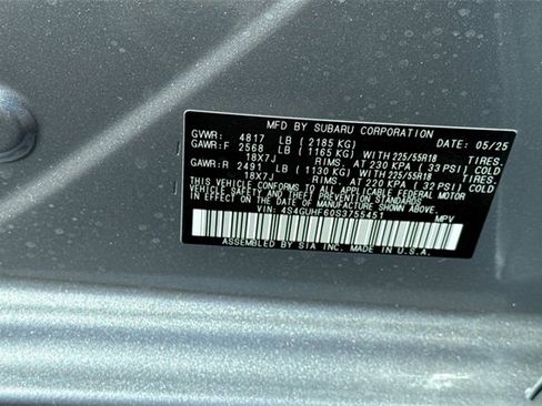 New 2025 Subaru Crosstrek 2.5i Sport w/ Popular Package #4A image 24