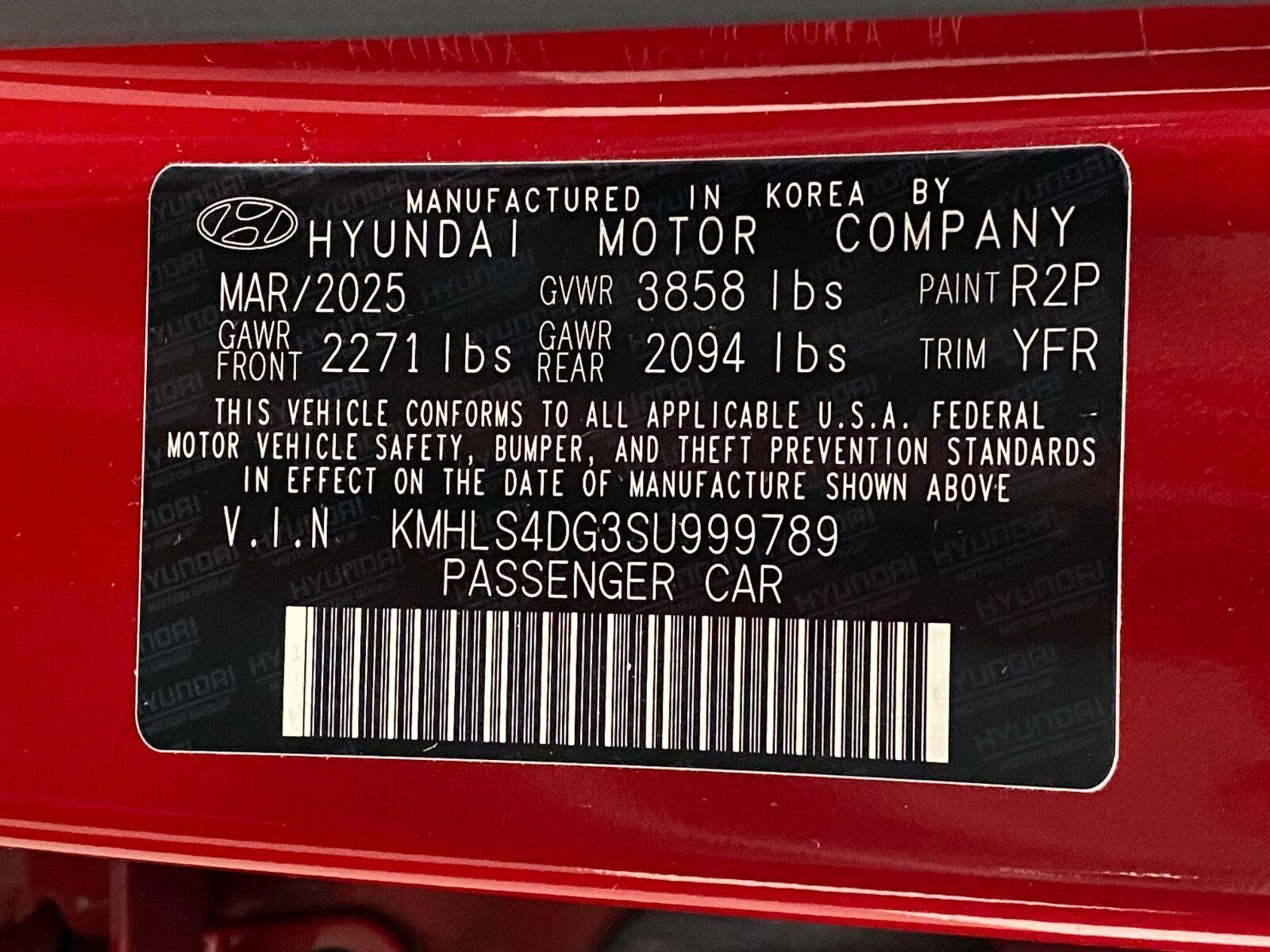 Certified 2025 Hyundai Elantra SEL FWD image 34