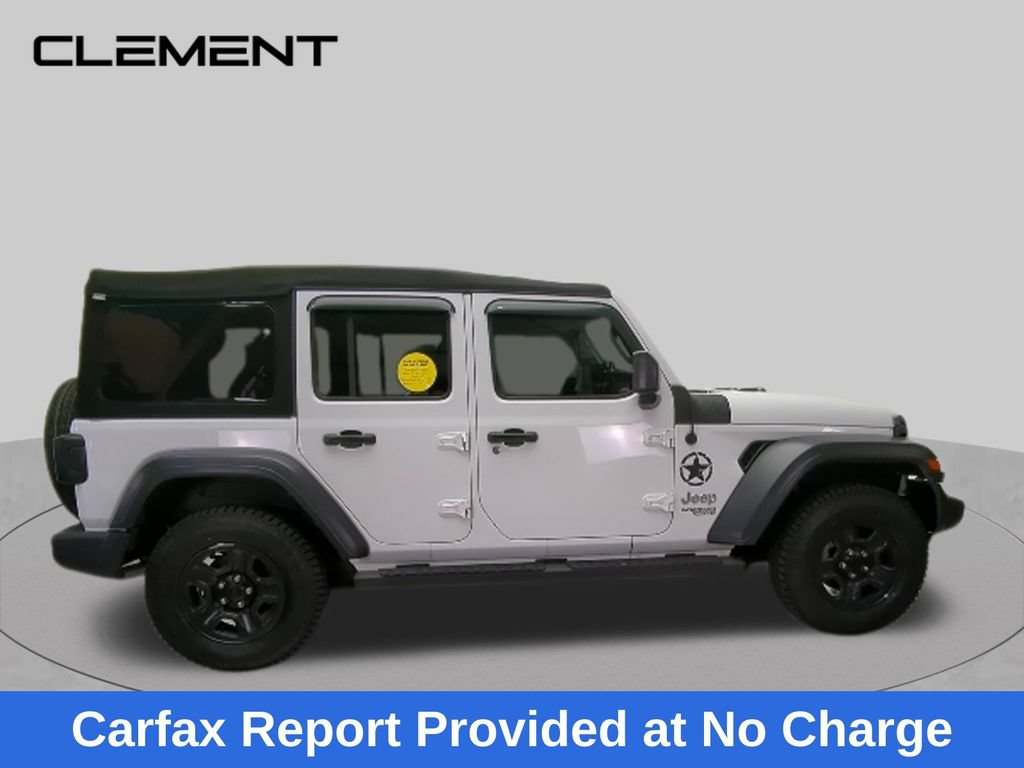 Used 2019 Jeep Wrangler Unlimited Sport AWD/4WD image 2