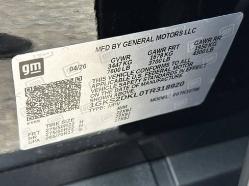 New 2026 GMC Yukon Denali w/ Sun & Power Step Package AWD/4WD image 36