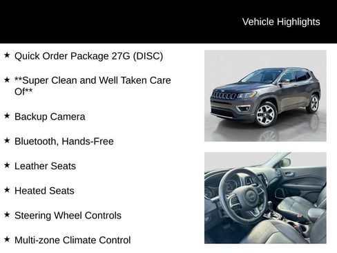 Used 2019 Jeep Compass Limited AWD/4WD image 6