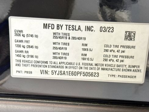 Used 2023 Tesla Model S Plaid image 29