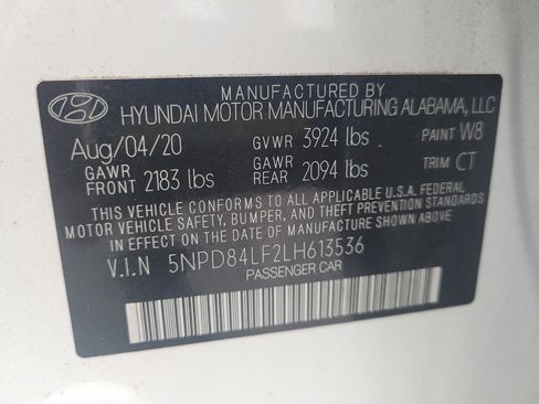 Used 2020 Hyundai Elantra Value Edition w/ Cargo Package (C1) FWD image 33