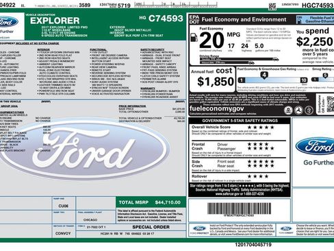 Used 2017 Ford Explorer Limited FWD image 31