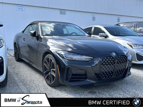 Certified 2024 BMW 440i xDrive Convertible w/ Premium Package image 1