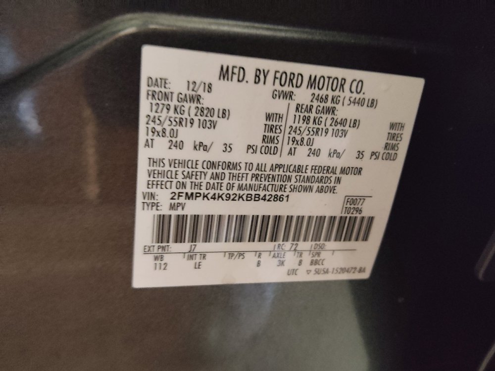 Used 2019 Ford Edge Titanium AWD/4WD image 33