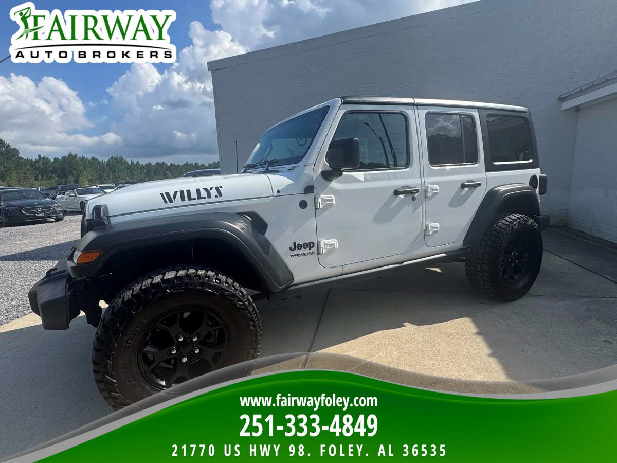 Used 2020 Jeep Wrangler Unlimited Sport AWD/4WD image 1