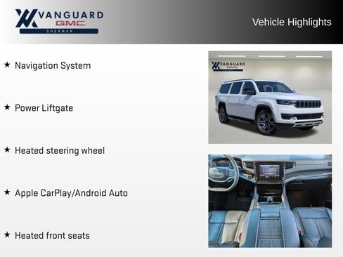 Used 2024 Jeep Wagoneer L Series II w/ Flexible Seating Group image 5