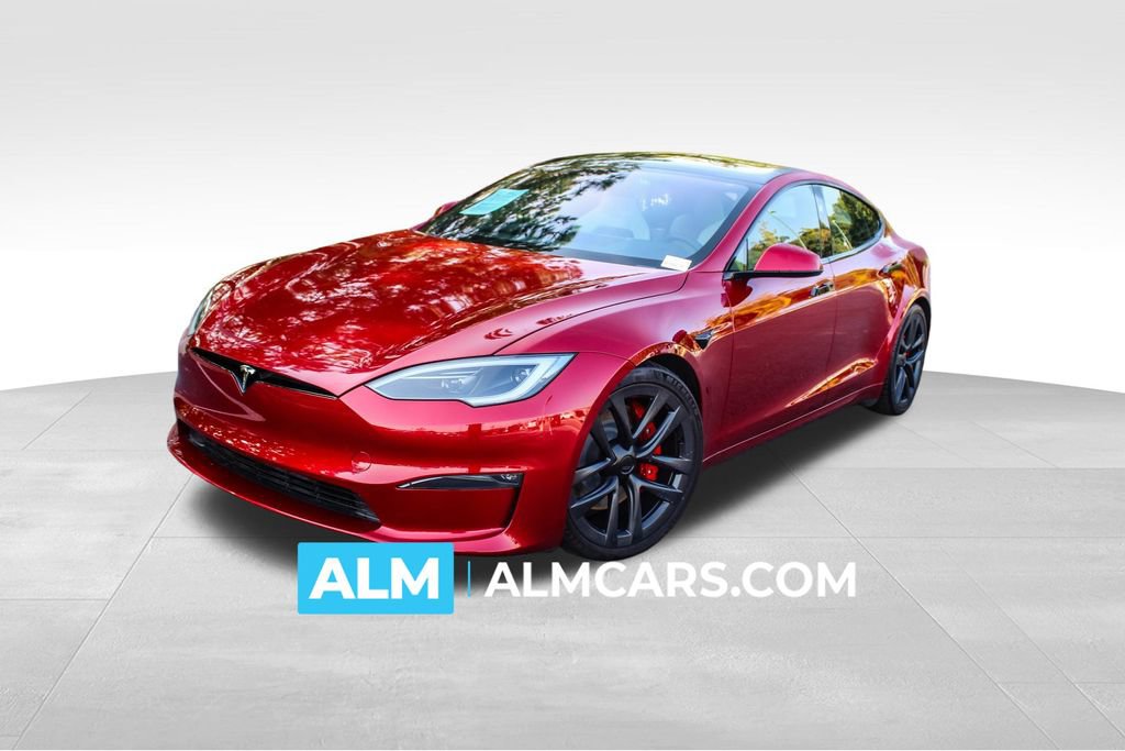 Used 2025 Tesla Model S Plaid AWD/4WD image 1
