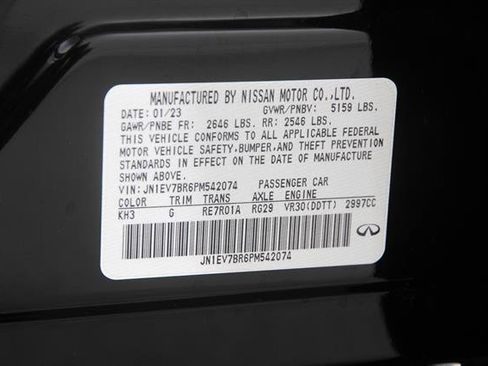 Used 2023 INFINITI Q50 Luxe AWD/4WD image 23