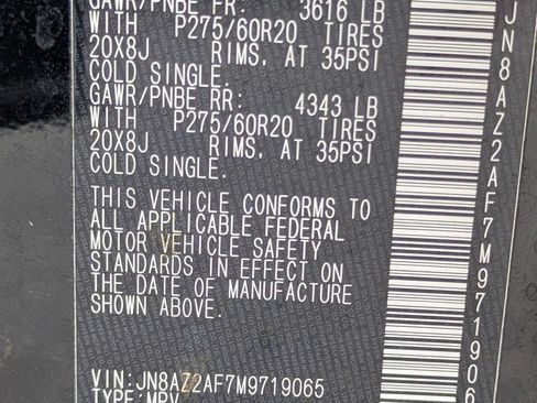 Used 2021 INFINITI QX80 Luxe w/ Cargo Package RWD image 16