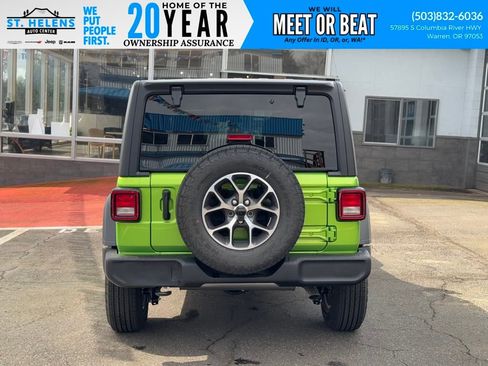 New 2025 Jeep Wrangler Sport S image 5