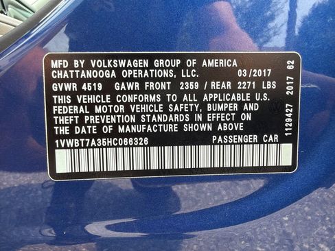 Used 2017 Volkswagen Passat 1.8T SE w/ SE Lighting Package FWD image 18
