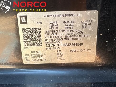 Used 2018 Chevrolet Silverado 1500 Custom image 21