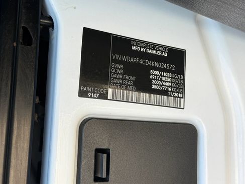 Used 2019 Mercedes-Benz Sprinter 170 w/ Chrome Grille Package image 22