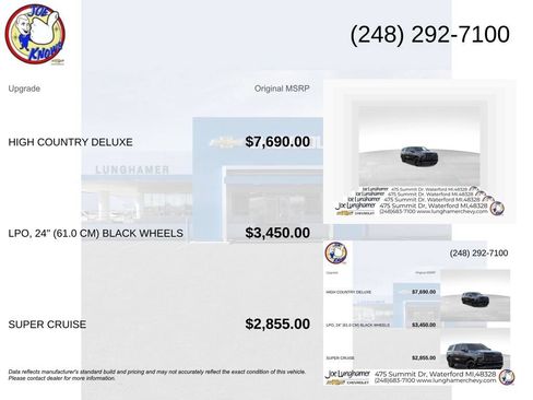 New 2026 Chevrolet Suburban High Country AWD/4WD image 5
