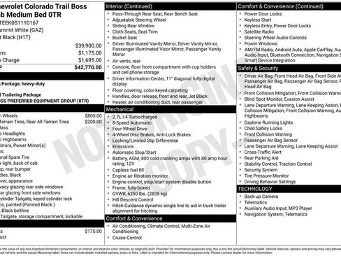 Used 2025 Chevrolet Colorado Trail Boss image 6