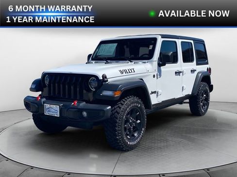Used 2022 Jeep Wrangler Unlimited Sport image 1
