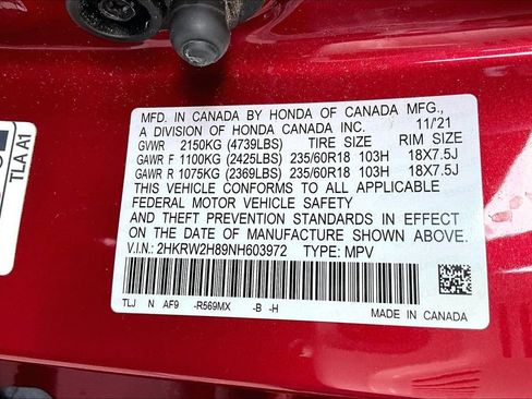 Used 2022 Honda CR-V EX-L image 44