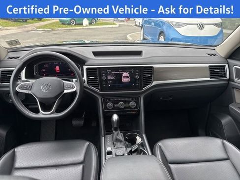 Certified 2022 Volkswagen Atlas SE w/ Black Wheel Package AWD/4WD image 8