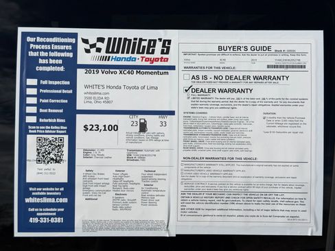 Used 2019 Volvo XC40 T4 Momentum image 38